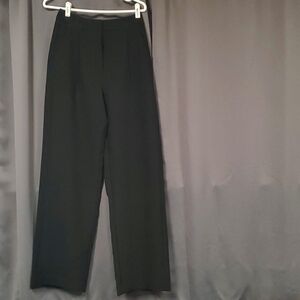 M TALL OLD NAVY BLACK TAYLOR WIDE LEG TROUSER FULL LENGTH 33 INCH INSEAM